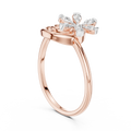 Aurevielle Floral Orbit Diamond Ring