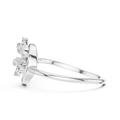 Aurevielle Floral Orbit Diamond Ring