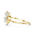 Aurevielle Floral Orbit Diamond Ring