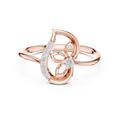 Elarisse Botanical Loop Diamond Ring