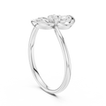 Elarisse Botanical Loop Diamond Ring