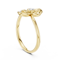 Elarisse Botanical Loop Diamond Ring