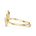 Elarisse Botanical Loop Diamond Ring