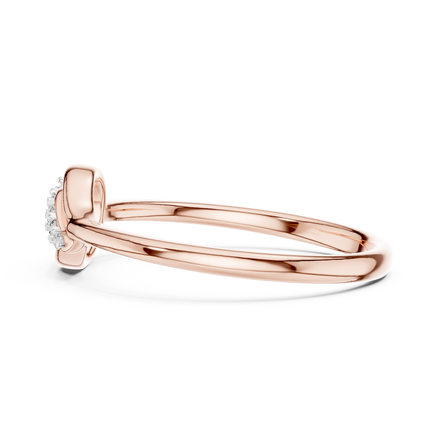 Elvaria Interwoven Diamond Ring