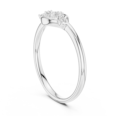 Elvaria Interwoven Diamond Ring