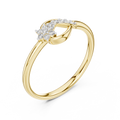 Elvaria Interwoven Diamond Ring