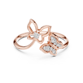 Aurelia Petal Twist Diamond Ring