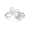 Aurelia Petal Twist Diamond Ring