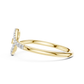Elowen Spiral Curve Diamond Ring