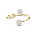 Lunara Twin Blossom Diamond Ring