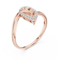 Elowen Curved Diamond Ring