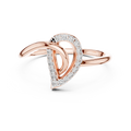 Elowen Curved Diamond Ring