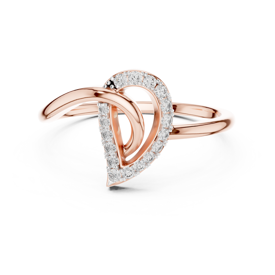 Elowen Curved Diamond Ring