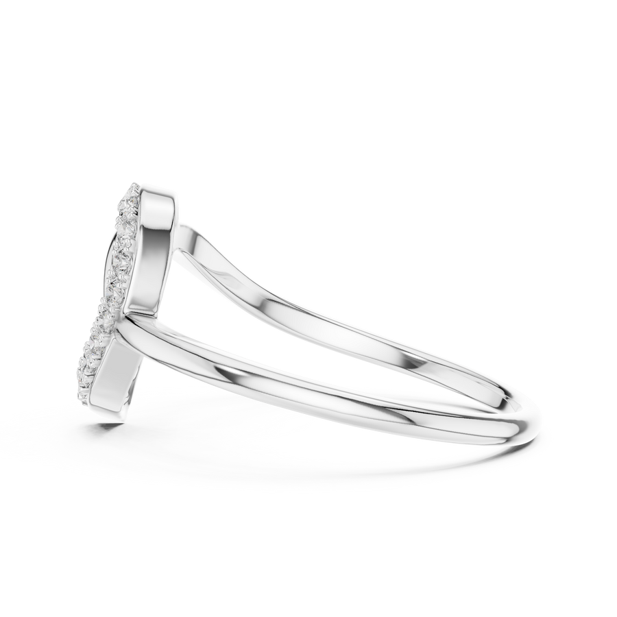 Elowen Curved Diamond Ring