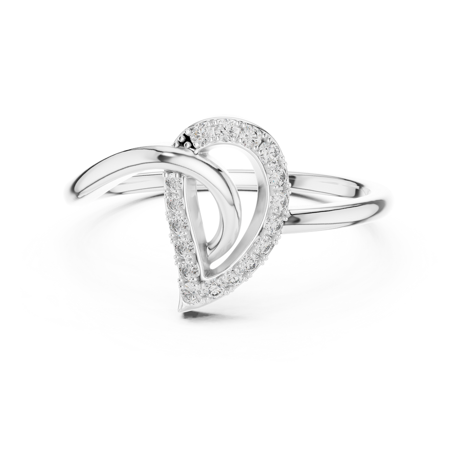 Elowen Curved Diamond Ring