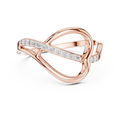 Seravelle Interwoven Diamond Ring