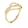 Seravelle Interwoven Diamond Ring