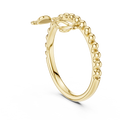 Aurelia Beaded Curve Diamond Ring