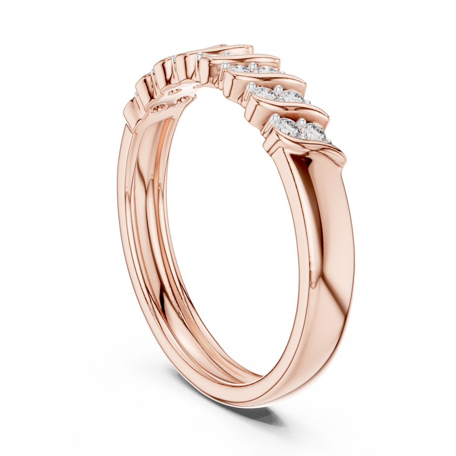 Aurelia Woven Diamond Ring