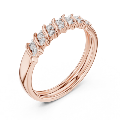 Aurelia Woven Diamond Ring