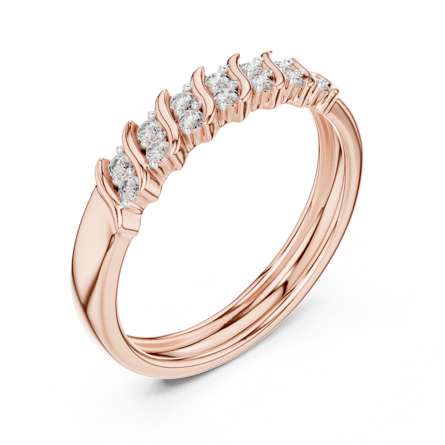 Aurelia Woven Diamond Ring