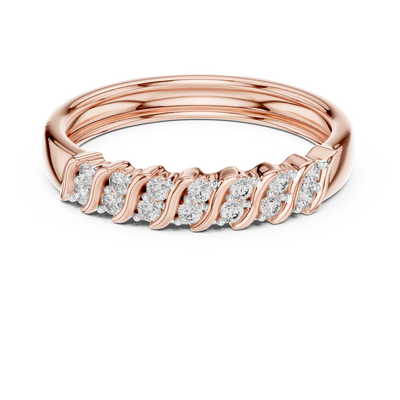 Aurelia Woven Diamond Ring