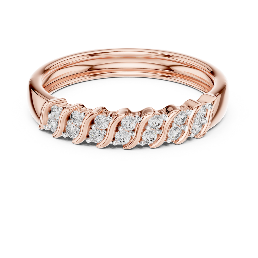 Aurelia Woven Diamond Ring