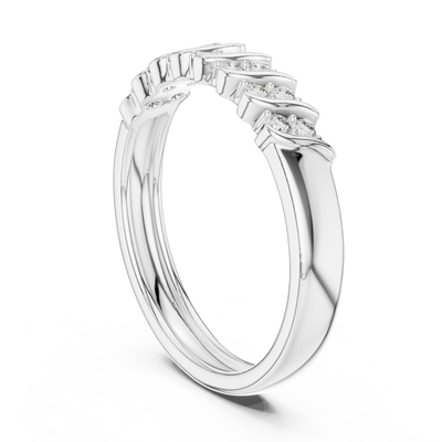 Aurelia Woven Diamond Ring