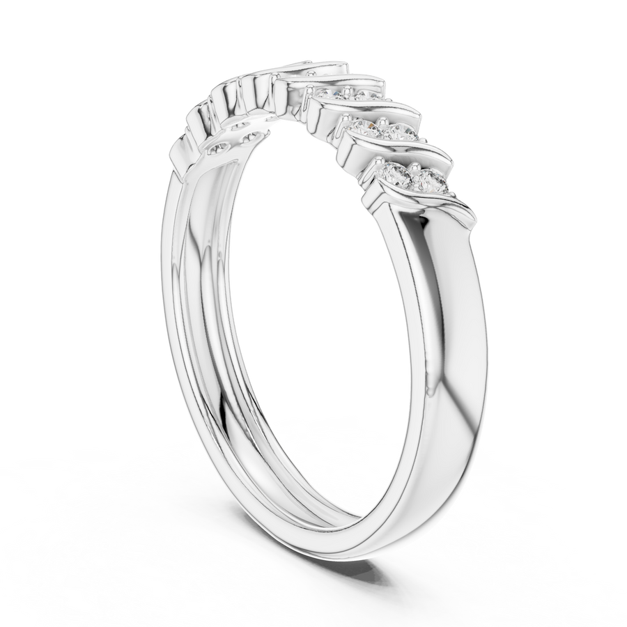 Aurelia Woven Diamond Ring