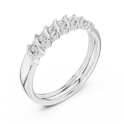 Aurelia Woven Diamond Ring