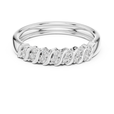 Aurelia Woven Diamond Ring