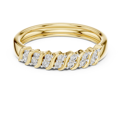 Aurelia Woven Diamond Ring