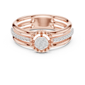 Celestienne Round Cluster Pavé  Diamond Ring