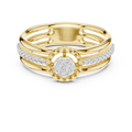 Celestienne Round Cluster Pavé  Diamond Ring