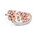 Virellienne Sculpted Pavé Diamond Ring