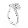 Virellienne Sculpted Pavé Diamond Ring