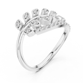 Virellienne Sculpted Pavé Diamond Ring