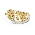 Virellienne Sculpted Pavé Diamond Ring
