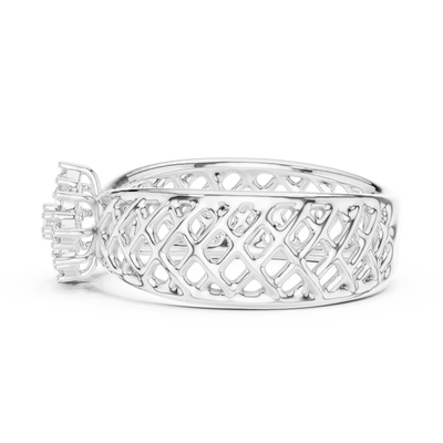 Averienne Woven Pavé Diamond Ring