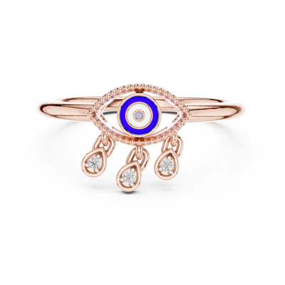 Zarevienne Celestial Eye Diamond Ring