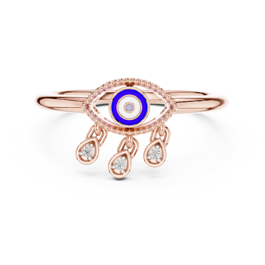 Zarevienne Celestial Eye Diamond Ring
