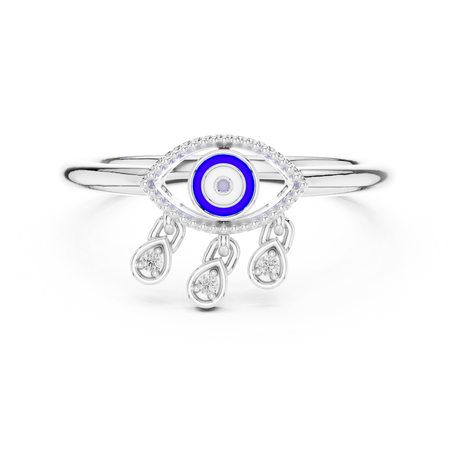 Zarevienne Celestial Eye Diamond Ring