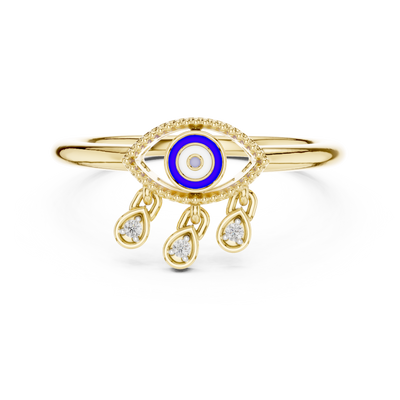 Zarevienne Celestial Eye Diamond Ring