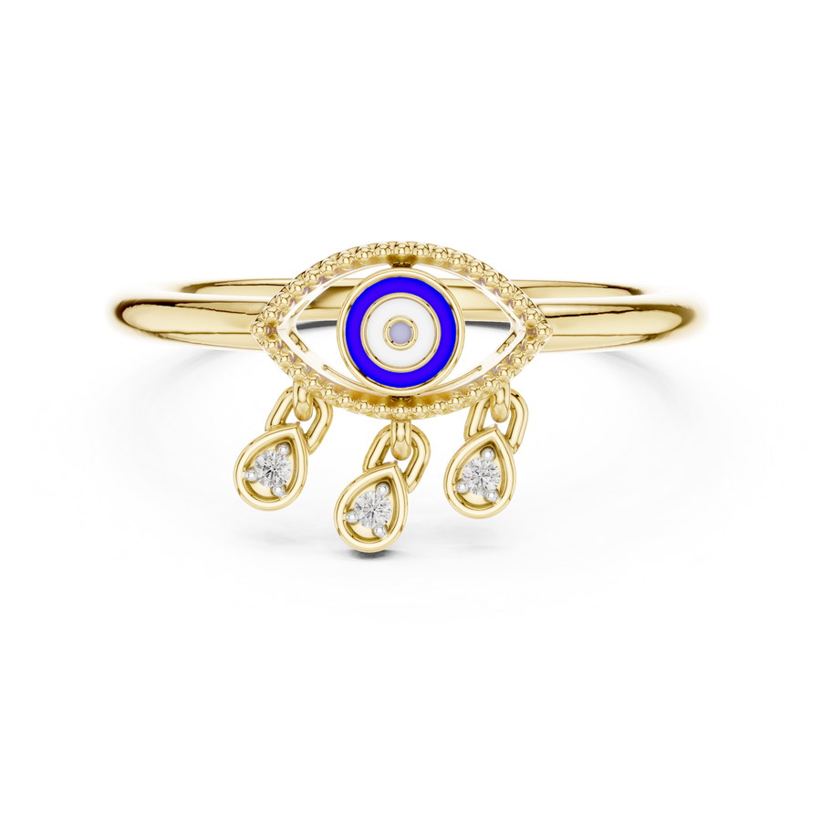 Zarevienne Celestial Eye Diamond Ring