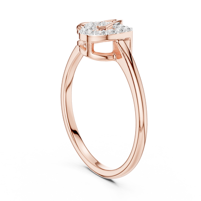 Virellia Intertwined Diamond Ring