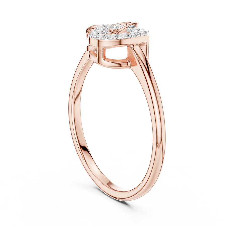 Virellia Intertwined Diamond Ring