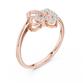 Virellia Intertwined Diamond Ring