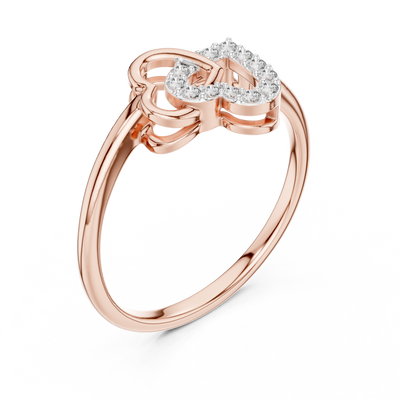 Virellia Intertwined Diamond Ring