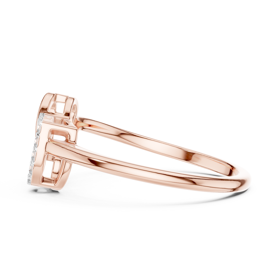 Virellia Intertwined Diamond Ring