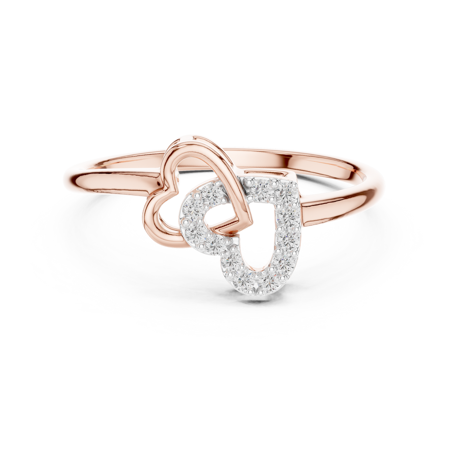 Virellia Intertwined Diamond Ring